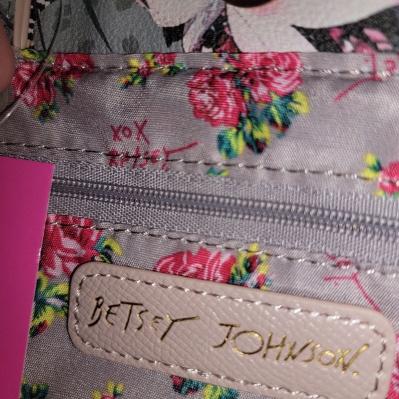 BETSEY JOHNSON Triple Compartment Satchel with Scarf - Picture 11 of 16